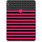 Polka Dots and Stripes Heart in Pink Apple iPad Pro Skin