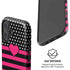 Polka Dots and Stripes Heart in Pink iPhone 16 Magsafe Impact Case