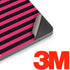 Polka Dots and Stripes Heart in Pink Apple MacBook Air Skin