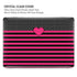 Polka Dots and Stripes Heart in Pink MacBook Pro 14in (2021-24) Case plus Skin
