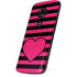 Polka Dots and Stripes Heart in Pink Moto E5 Play Skin