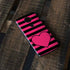 Polka Dots and Stripes Heart in Pink Moto E5 Plus Skin