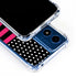 Polka Dots and Stripes Heart in Pink Moto G Play 4G (2024) Clear Case