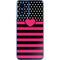 Polka Dots and Stripes Heart in Pink Moto G Play 4G (2024) Skin