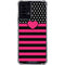 Polka Dots and Stripes Heart in Pink Moto G Power 5G (2024) Clear Case