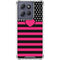 Polka Dots and Stripes Heart in Pink Moto G Stylus 5G (2025) Clear Case