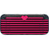 Polka Dots and Stripes Heart in Pink Nintendo Switch 2 (2025) with Joy-Con Skin