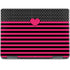 Polka Dots and Stripes Heart in Pink Notebook 9 Pro 13in (2017) Skin