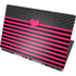 Polka Dots and Stripes Heart in Pink Dell Precision Skin
