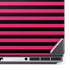 Polka Dots and Stripes Heart in Pink Dell Precision Skin