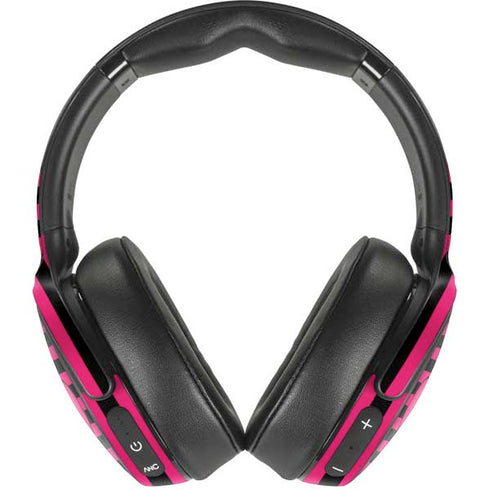 Polka Dots and Stripes Heart in Pink Skullcandy Venue Skin