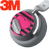 Polka Dots and Stripes Heart in Pink Surface Headphones Skin
