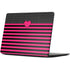 Polka Dots and Stripes Heart in Pink Surface Laptop 7 13.8in Skin