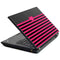 Polka Dots and Stripes Heart in Pink T440s Skin