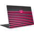 Polka Dots and Stripes Heart in Pink Dell XPS Skin