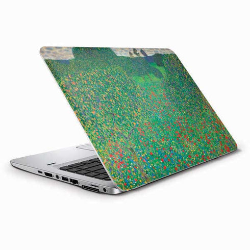 Poppy Field by Gustav Klimt HP Elitebook Skin