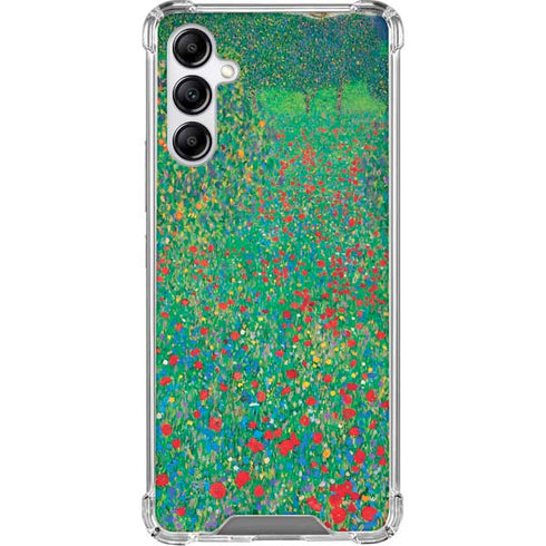 Poppy Field by Gustav Klimt Gabb Phone 4 Clear Case