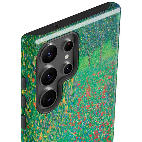 Poppy Field by Gustav Klimt Galaxy S23 Ultra Pro Case