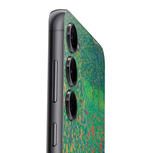 Poppy Field by Gustav Klimt Galaxy S25 Plus Skin