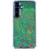 Poppy Field by Gustav Klimt Galaxy S25 Clear Case