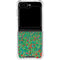 Poppy Field by Gustav Klimt Galaxy Z Flip6 Clear Case