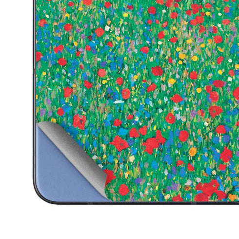 Poppy Field by Gustav Klimt Galaxy Z Fold5 5G Skin