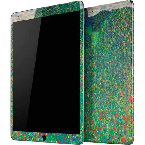 Poppy Field by Gustav Klimt iPad Skins