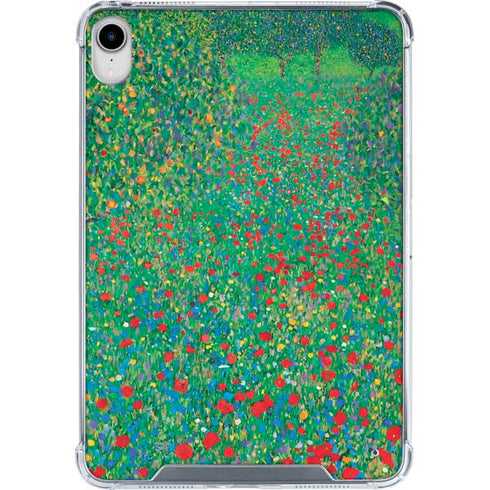Poppy Field by Gustav Klimt iPad 11th Gen (2025) Clear Case