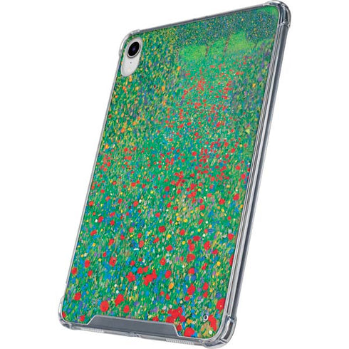 Poppy Field by Gustav Klimt iPad 11th Gen (2025) Clear Case