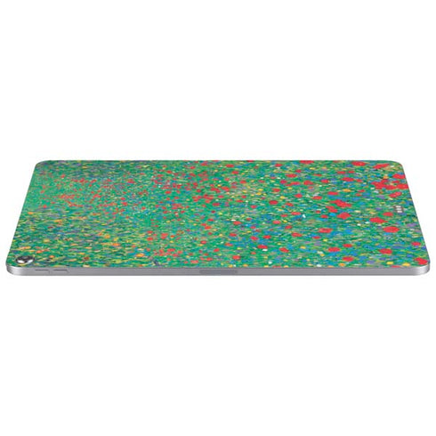 Poppy Field by Gustav Klimt Apple iPad Air Skin