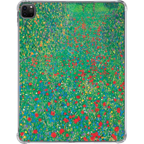 Poppy Field by Gustav Klimt iPad Pro 11in (2024) Clear Case