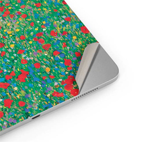 Poppy Field by Gustav Klimt iPad Pro 13in M4 (2024) Skin