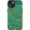 Poppy Field by Gustav Klimt iPhone 15 Impact Case