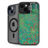 Poppy Field by Gustav Klimt iPhone 15 Plus Kickstand Case