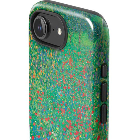 Poppy Field by Gustav Klimt iPhone 16e Impact Case