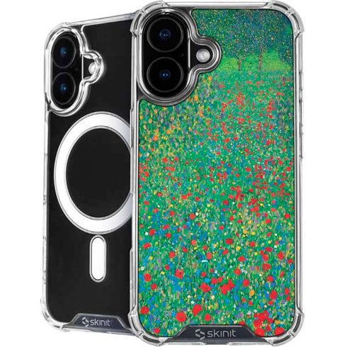 Poppy Field by Gustav Klimt iPhone 17 MagSafe Case