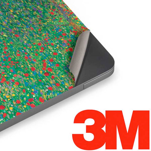 Poppy Field by Gustav Klimt Apple MacBook Air Skin
