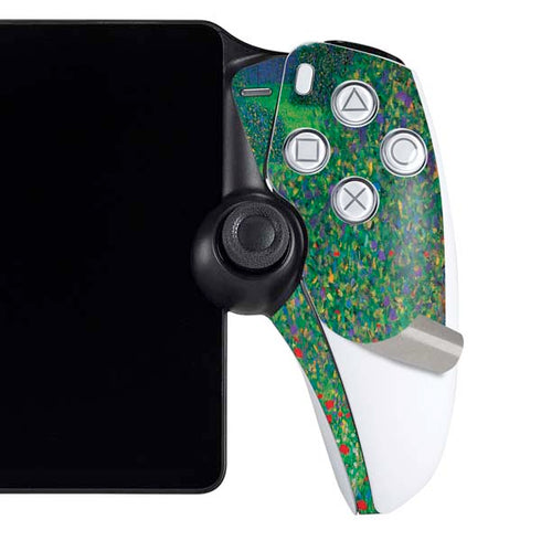 Poppy Field by Gustav Klimt PlayStation Portal Remote Player Skin