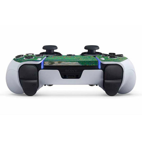 Gustav Klimt Poppy Field PS5 DualSense Edge Pro Controller Skin