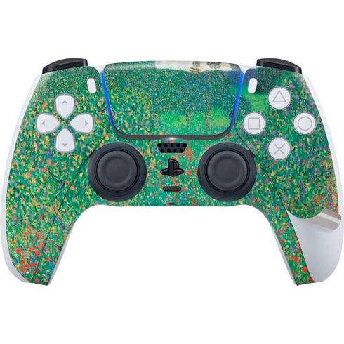 Poppy Field by Gustav Klimt PS5 Pro Bundle Skin