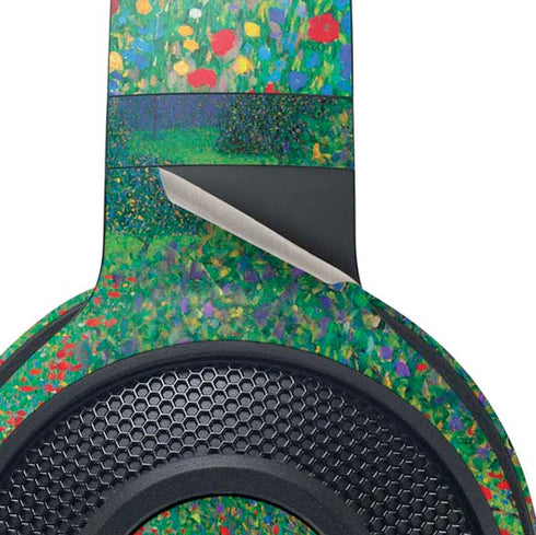 Poppy Field by Gustav Klimt Razer Kraken X Skin