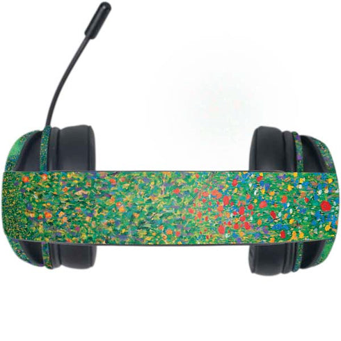 Poppy Field by Gustav Klimt Razer Kraken X Skin