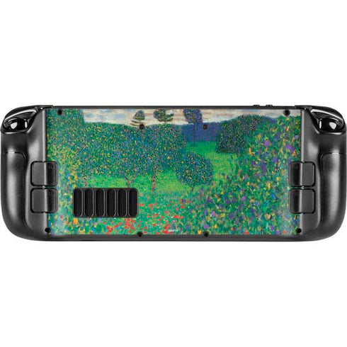 Gustav Klimt Poppy Field Steam Deck Handheld Gaming Computer Skin