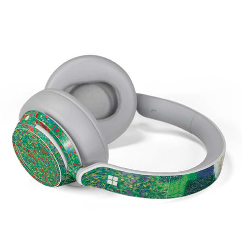 Poppy Field by Gustav Klimt Surface Headphones Skin