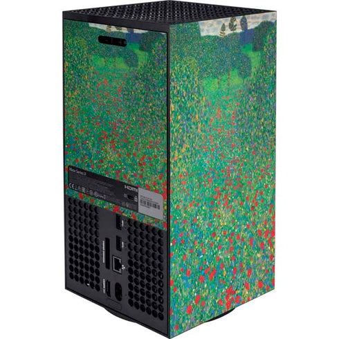 Gustav Klimt Poppy Field Xbox Series X Bundle Skin