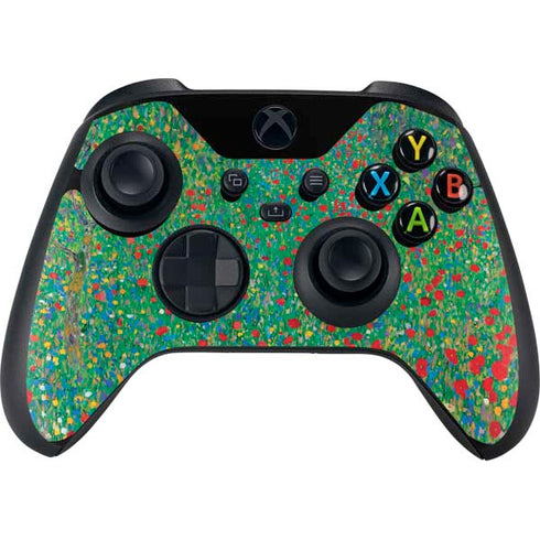Poppy Field by Gustav Klimt Xbox Series X Skins