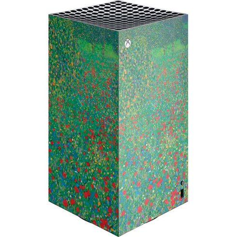 Poppy Field by Gustav Klimt Xbox Series X Skins