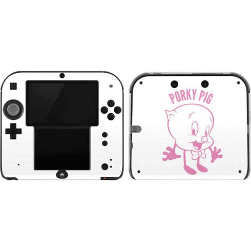 Looney Tunes Porky Pig Big Head Nintendo 2DS Skin