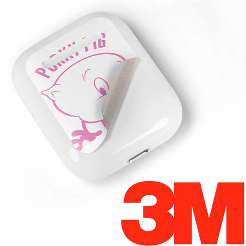 Looney Tunes Porky Pig Big Head Apple AirPods Skin