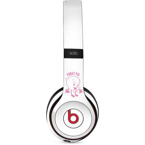 Looney Tunes Porky Pig Big Head Beats Solo 3 Wireless Skin